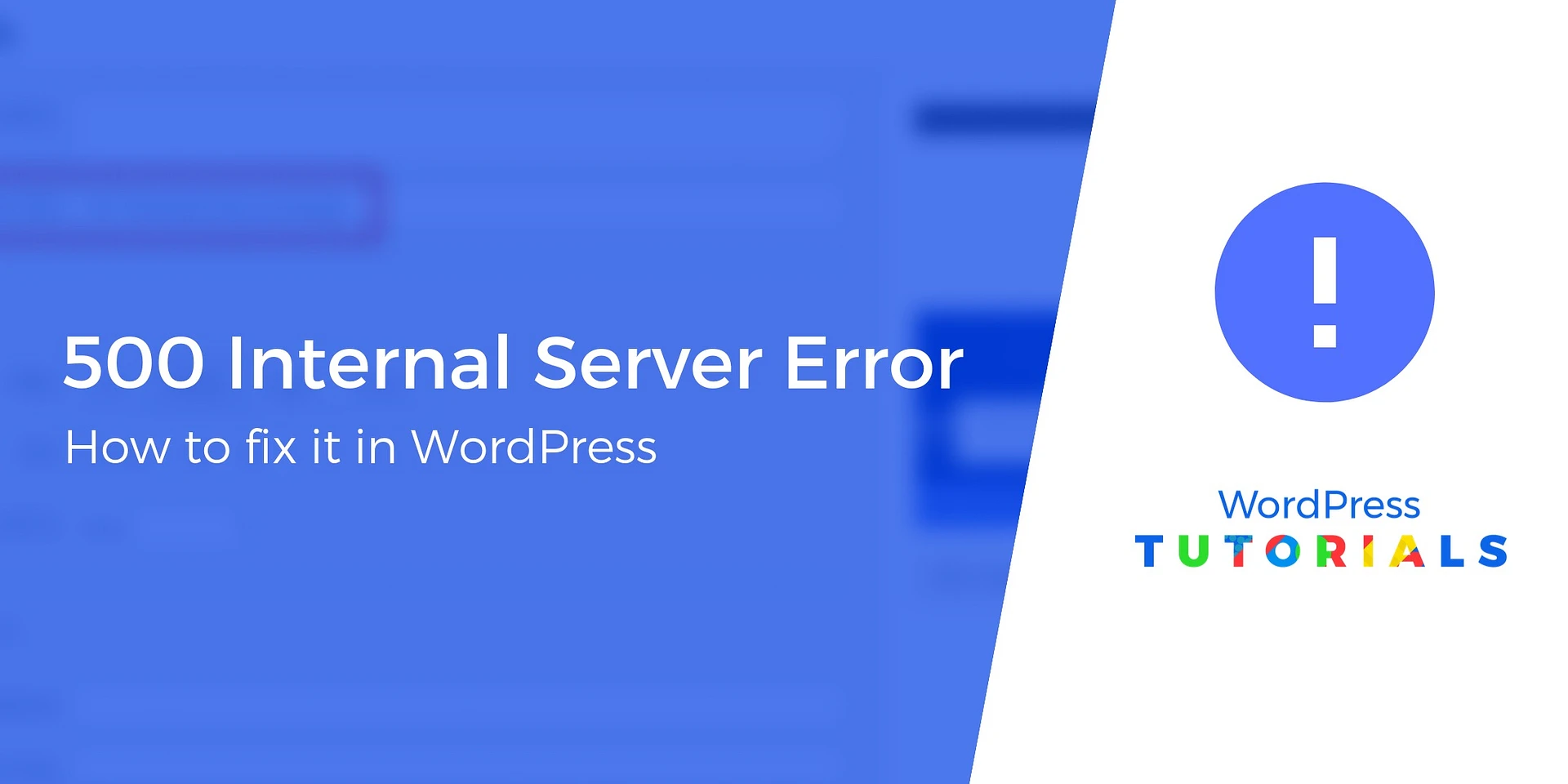 most common 7 wordpress errors