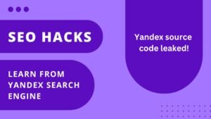yandex ranking factors